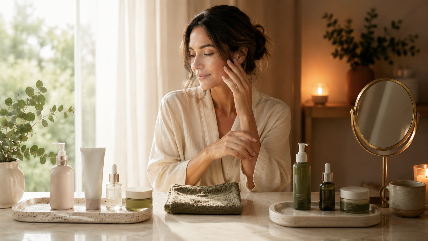 Skincare de manhã e à noite: o que muda em cada rotina